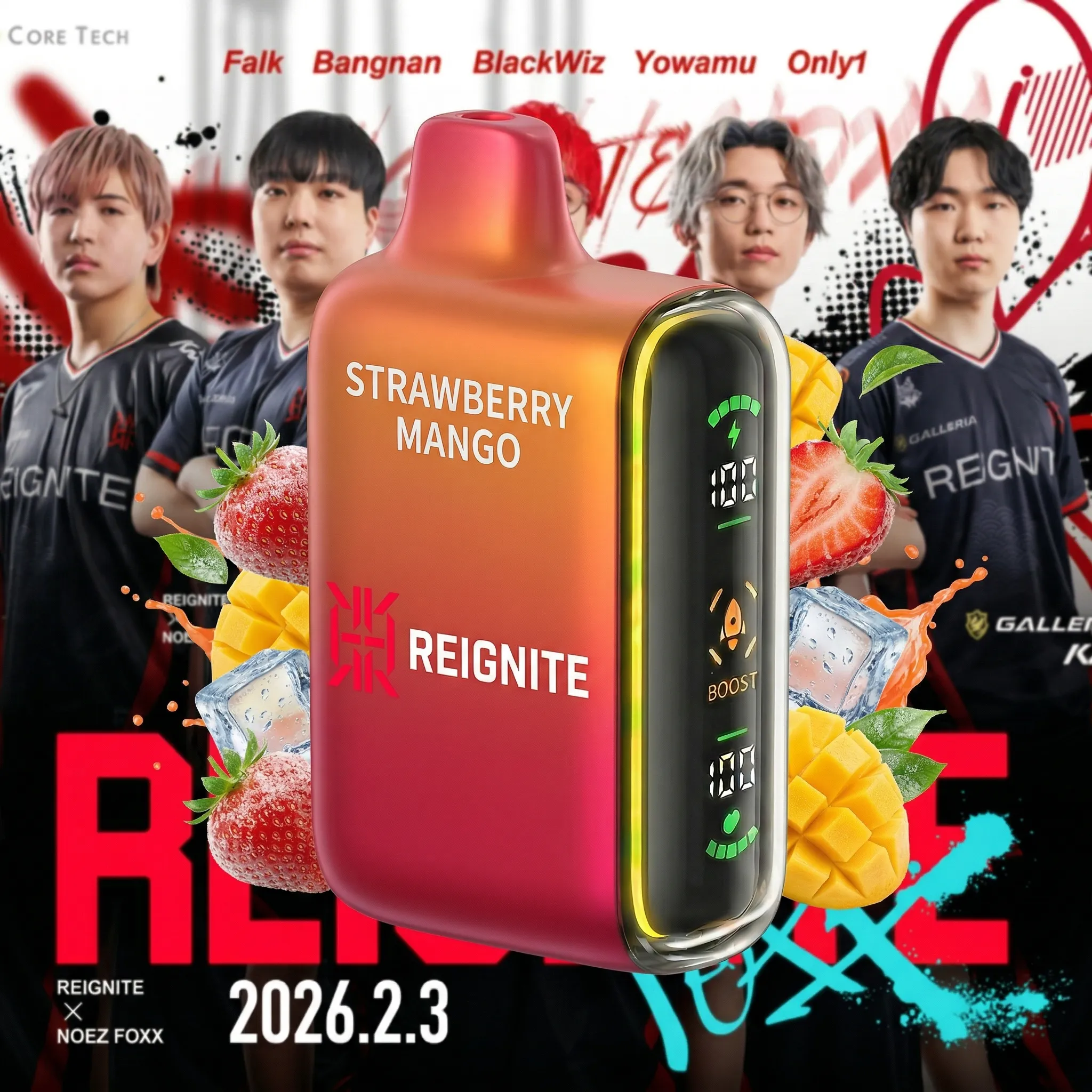 REIGNITE team - ?InkSkin Pulse 15000 Puffs new - 10+ Flavour Choices ???