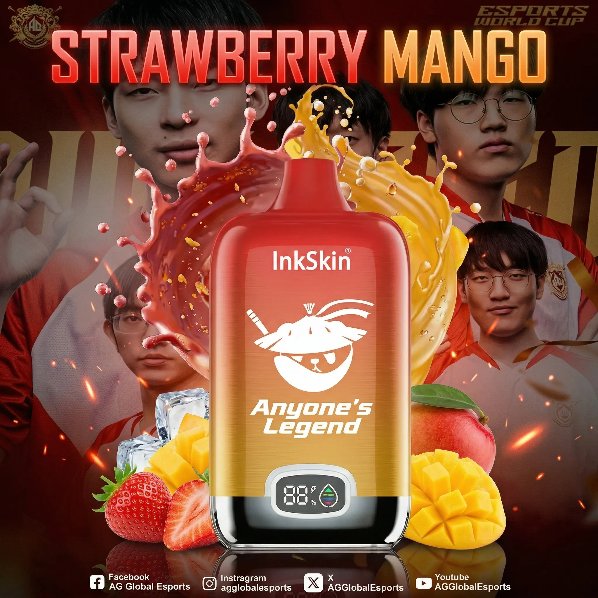 AL team - ⭐InkSkin Digital Box 12000 Puffs - 10+ Flavour Choices ???