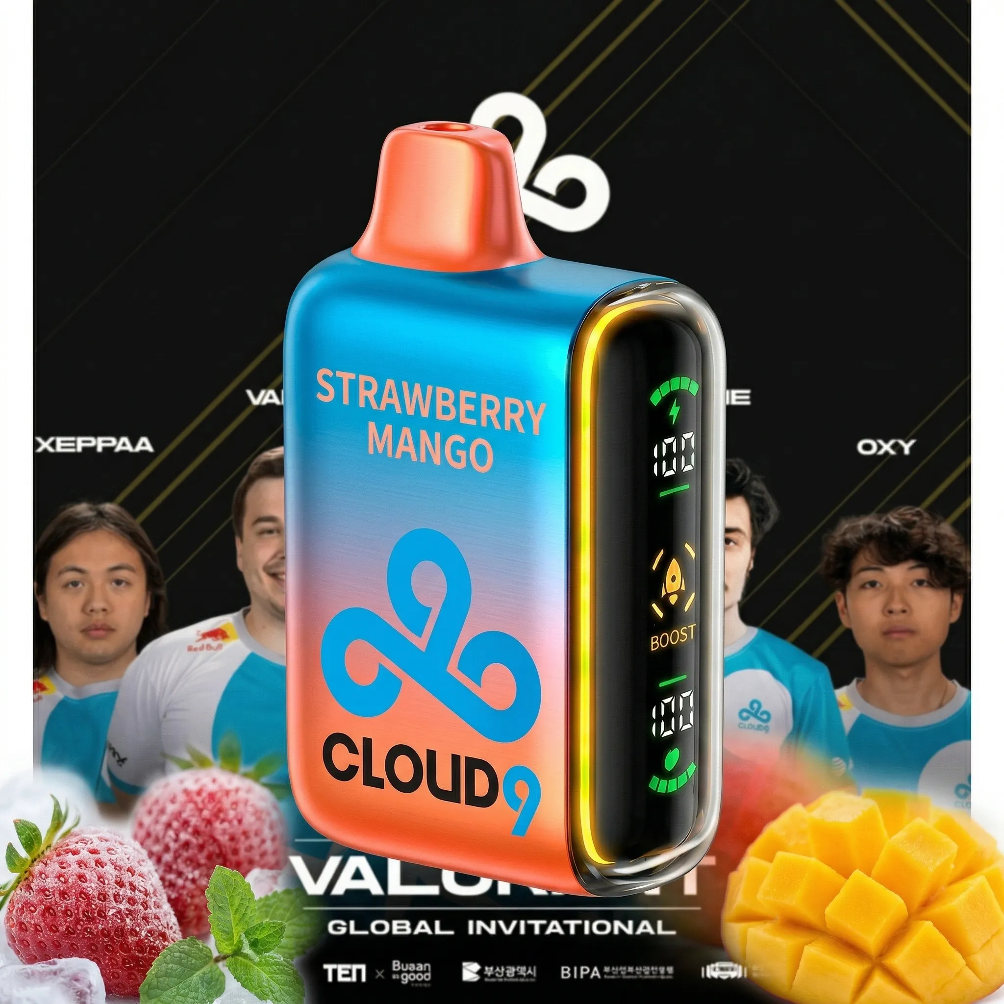 C9 team - ?InkSkin Pulse 15000 Puffs new - 10+ Flavour Choices ???