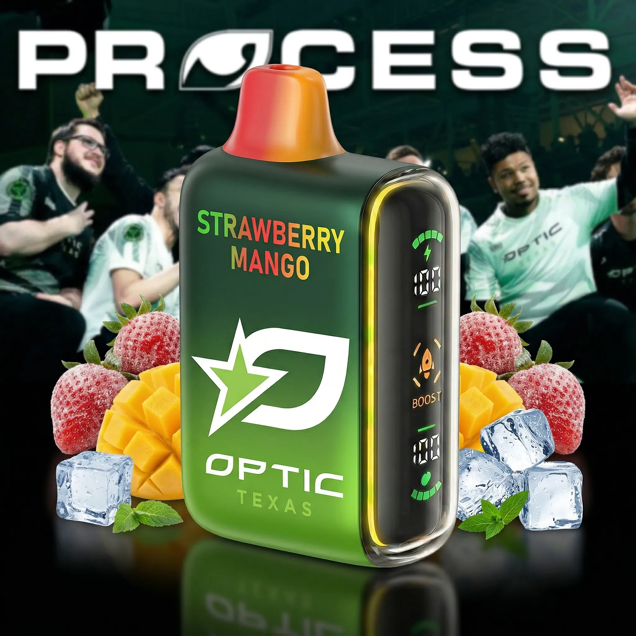 OpTic Texas team - ?InkSkin Pulse 15000 Puffs new - 10+ Flavour Choices ???